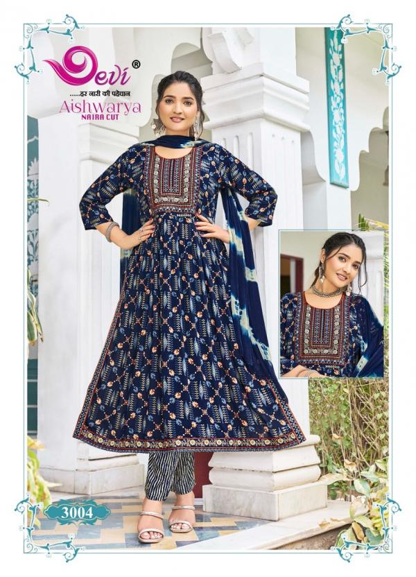 Devi Aishwarya Vol-3 – Nyra Cut Kurti With Pant & Dupatta